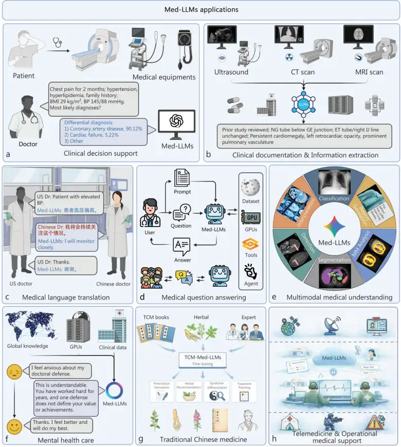Med-LLM roadmap